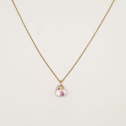 Violet Amsterdam Heartbeat Ketting