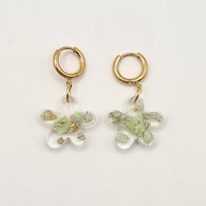 Mint Amsterdam Fleur Oorbellen