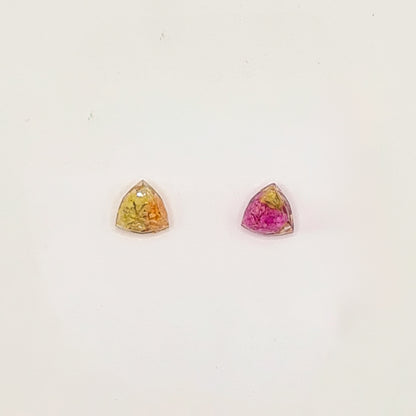 Den Haag Color Pop Diamond Stud Earrings