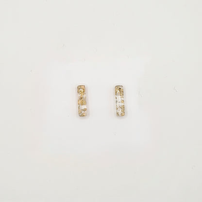 Utrecht Mini Linear Stud Earrings