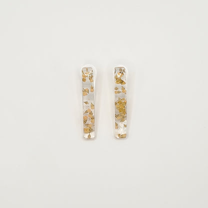 Utrecht Sleek Linear Stud Earrings