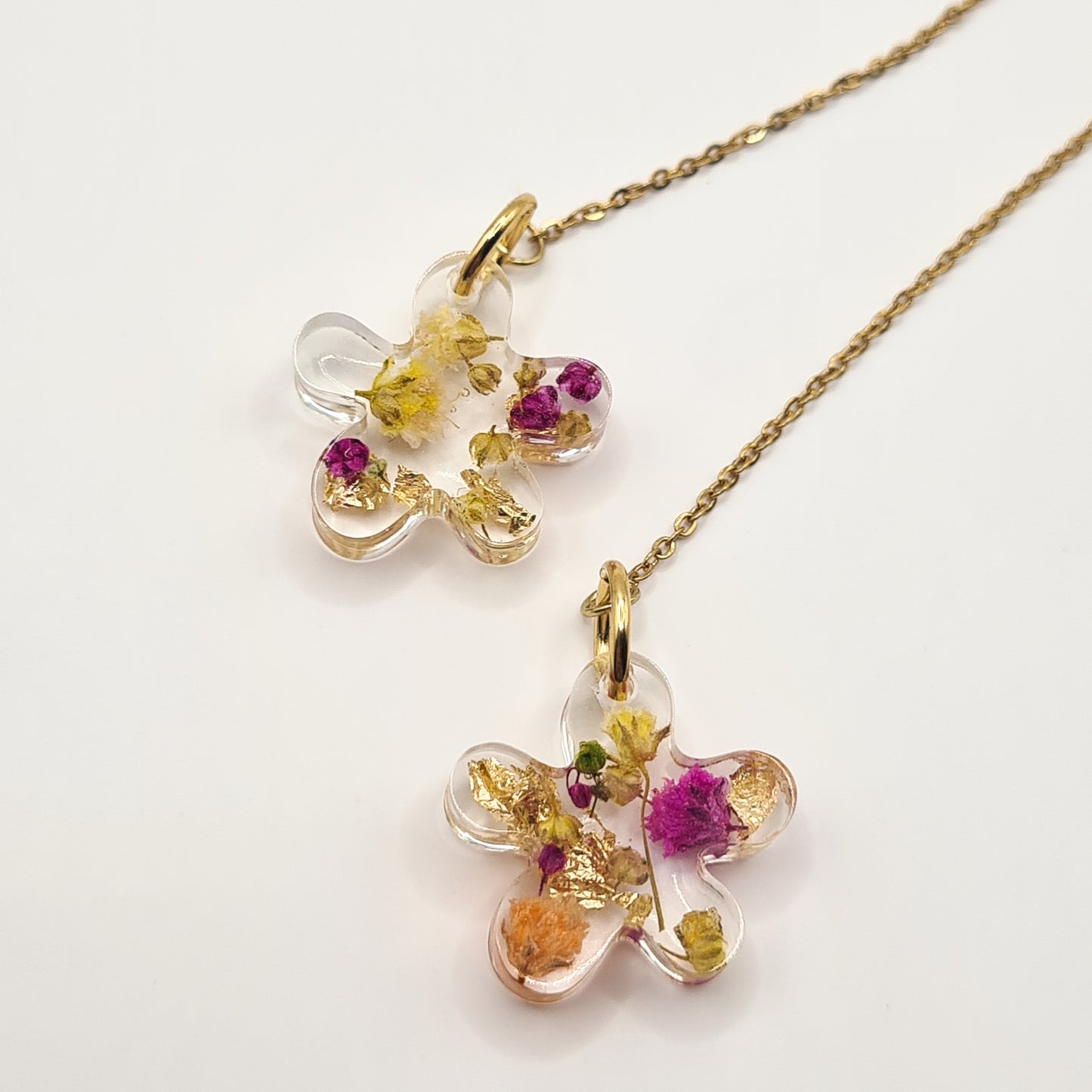 Den Haag Color Pop Fleur Threader Oorbellen