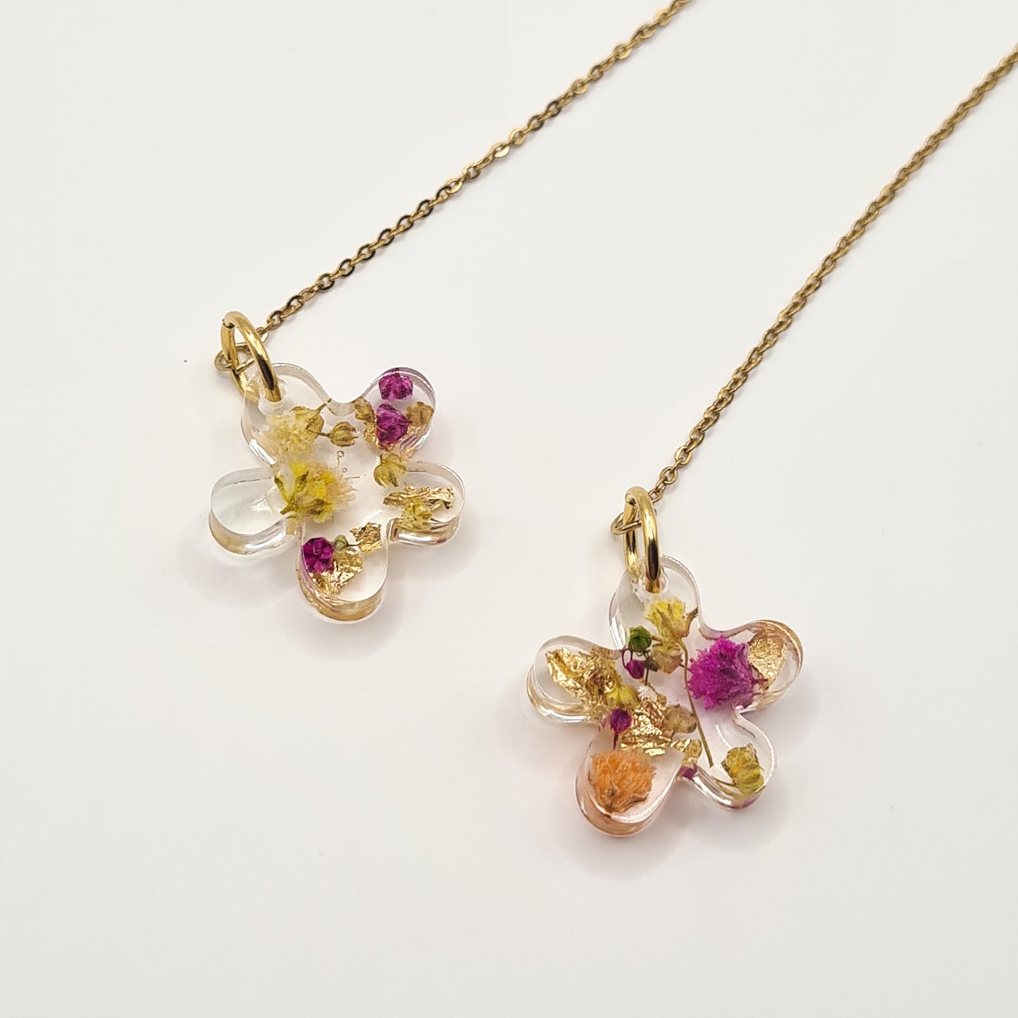 Den Haag Color Pop Fleur Threader Oorbellen