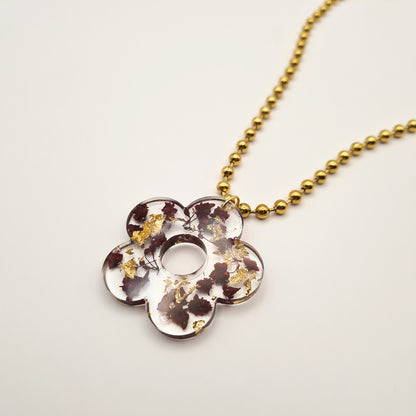 Bordeaux Scheveningen Fleur Ketting