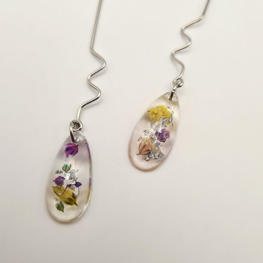 Jardin d'Été Teardrop Drop Earrings