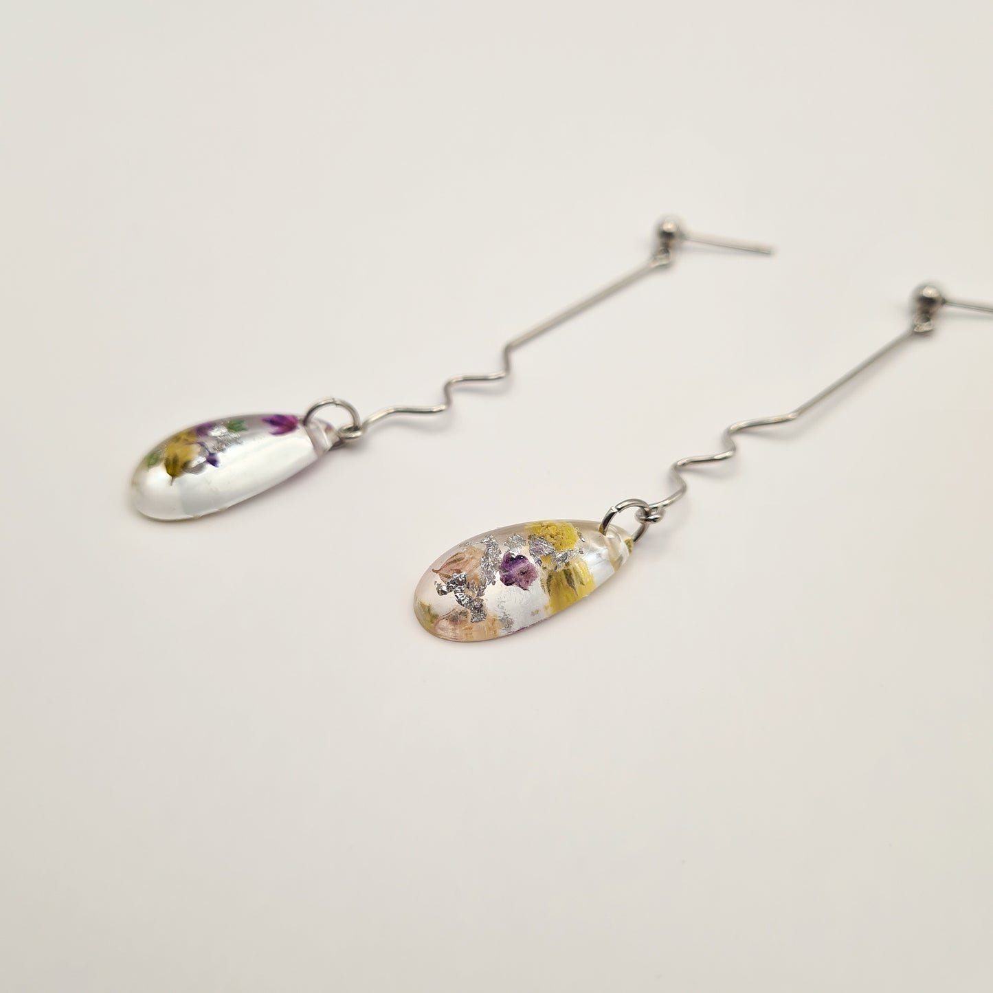 Jardin d'Été Teardrop Drop Earrings