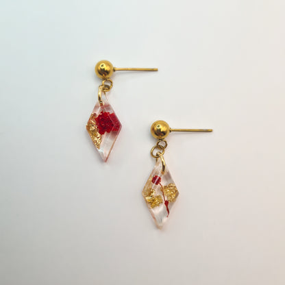A Love Letter to Zeeland Diamond Stud Oorbellen