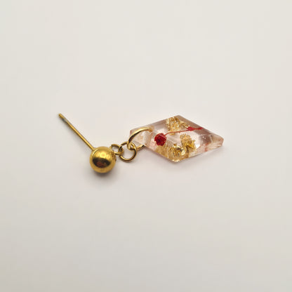 A Love Letter to Zeeland Diamond Stud Oorbellen