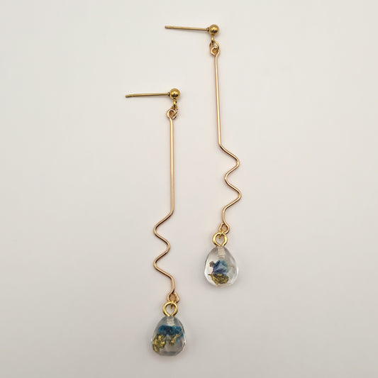 Jardin d'Été Teardrop Drop Earrings