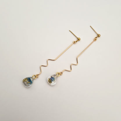 Jardin d'Été Teardrop Drop Earrings