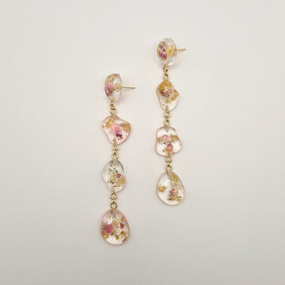 Spring Awakening Small Pebble Drop Earrings