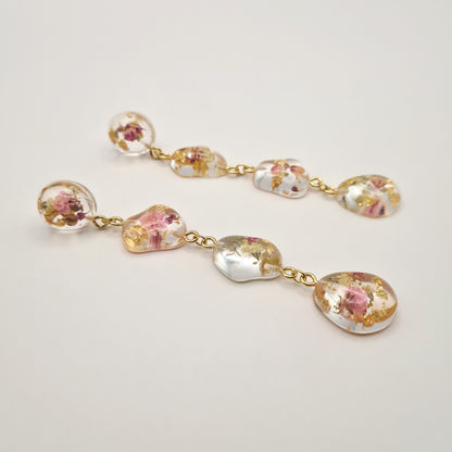 Spring Awakening Small Pebble Drop Earrings