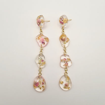 Spring Awakening Small Pebble Drop Earrings