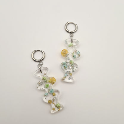 Eternal Spring Wiggle Earrings