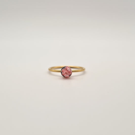 Strawberry Matcha Pink Ring