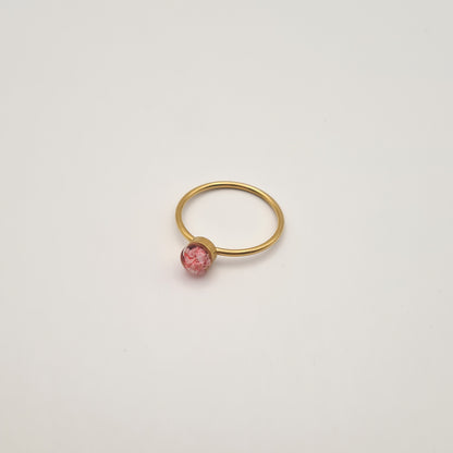 Strawberry Matcha Pink Ring