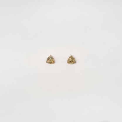 Flora Neutra Den Haag Diamond Stud Earrings