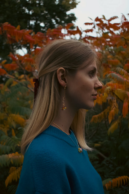 Late Bloomers Fleur Drop Earrings