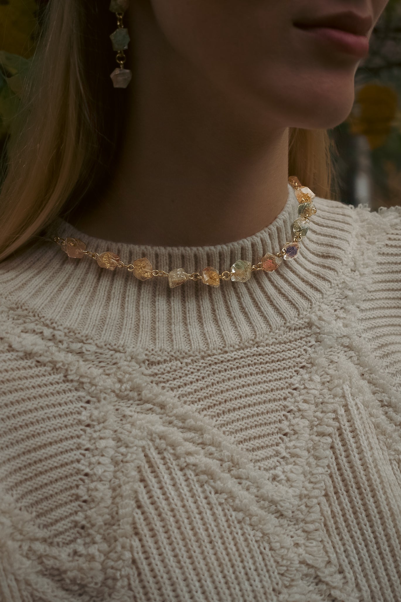 Late Bloomers Crystal Ketting