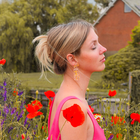 Jardin d'Été Statement Earrings