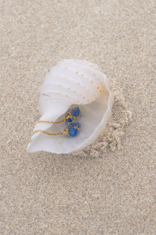 The Tide Crystal Mini Threader Earrings