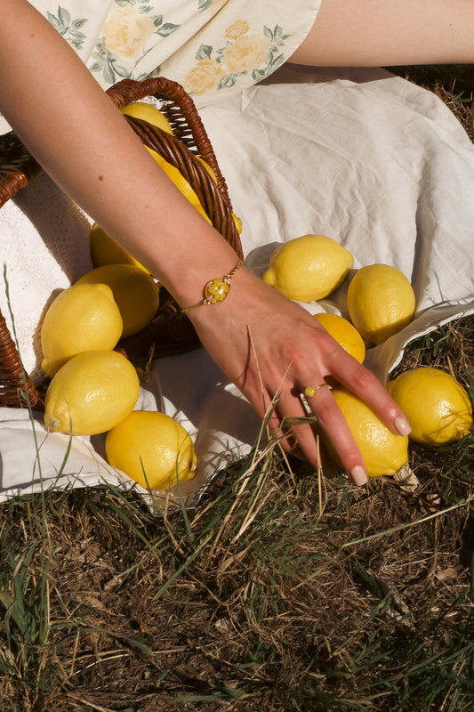 Limoncello Romance Ring