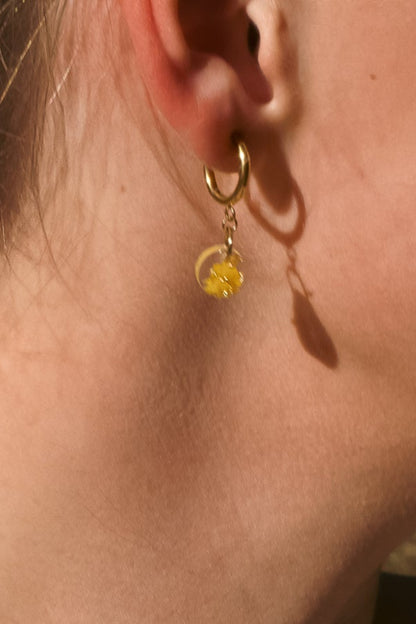 Limoncello Romance Mini Circlet Oorbellen