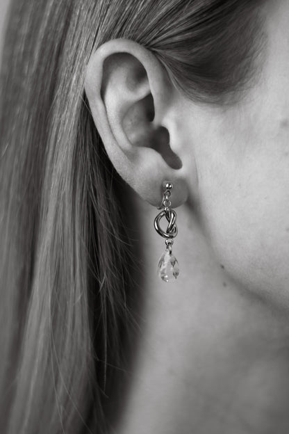 The Classics Teardrop Knot Drop Earrings