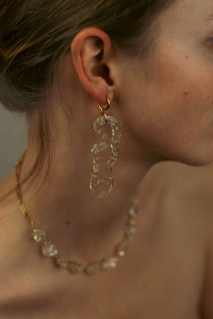 The Classics Asymmetric Organic Earrings