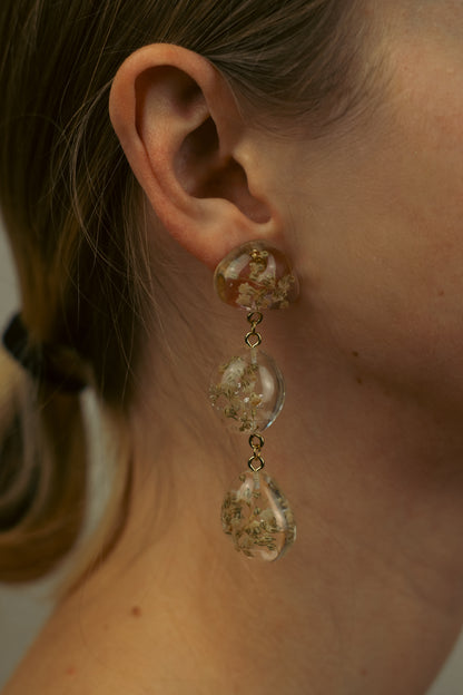 The Classics Large Pebble 3-Drop Earrings