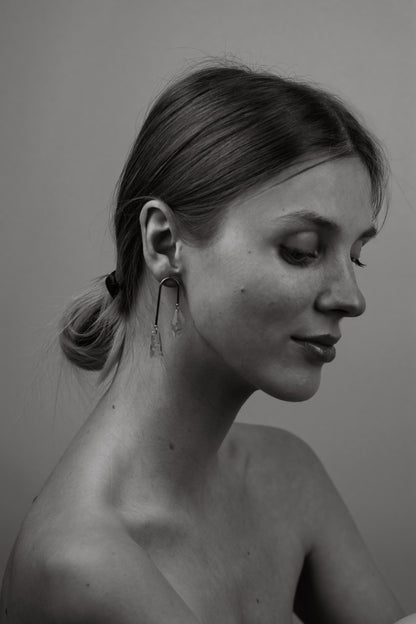 The Classics Asymmetric Arch Drop Earrings