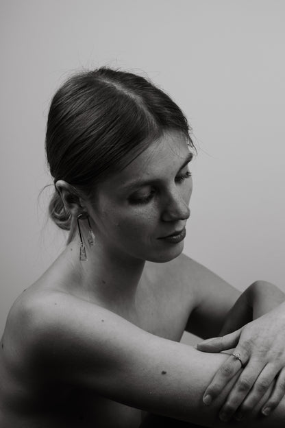 The Classics Asymmetric Arch Drop Earrings