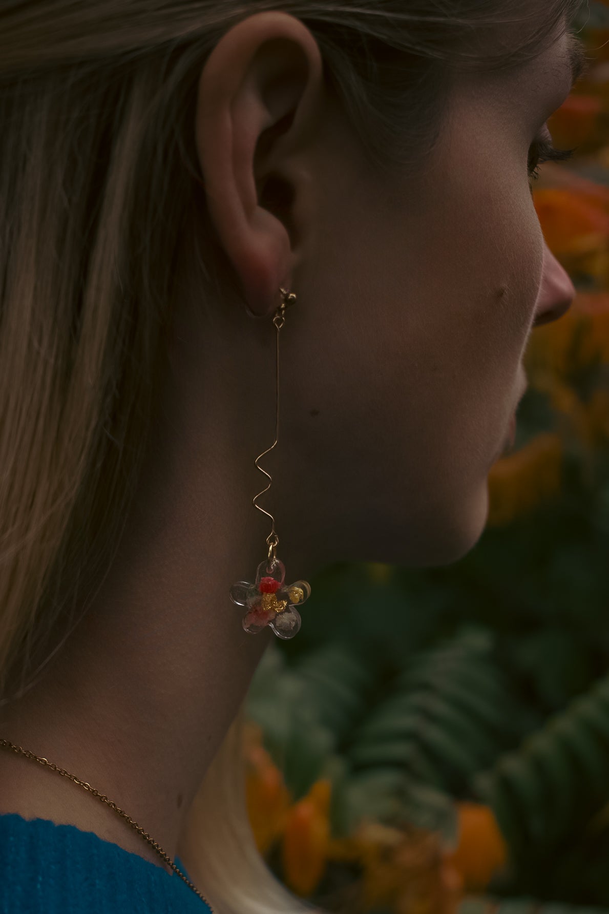 Late Bloomers Fleur Drop Earrings