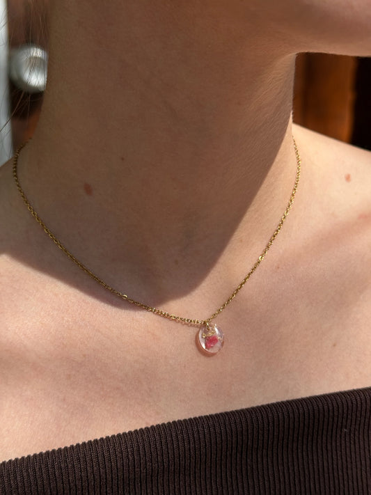 The Blossom Chapter Mini Ellipse Necklace