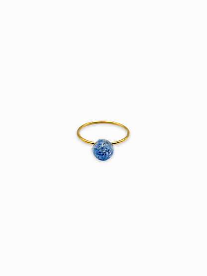 Late Bloomers Blue Ring