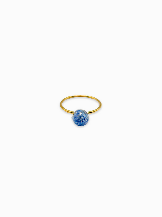 Late Bloomers Blue Ring