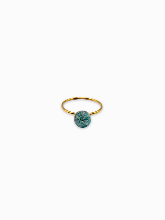 Late Bloomers Green Ring