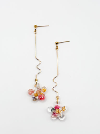 Late Bloomers Fleur Drop Earrings