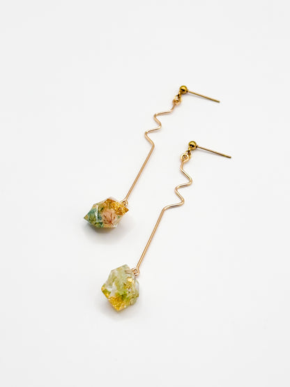 Late Bloomers Crystal Drop Earrings