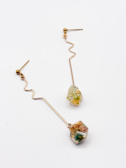 Late Bloomers Crystal Drop Earrings