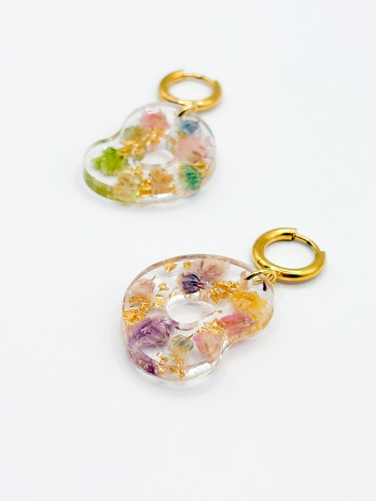 Late Bloomers Flat Pebble Earrings