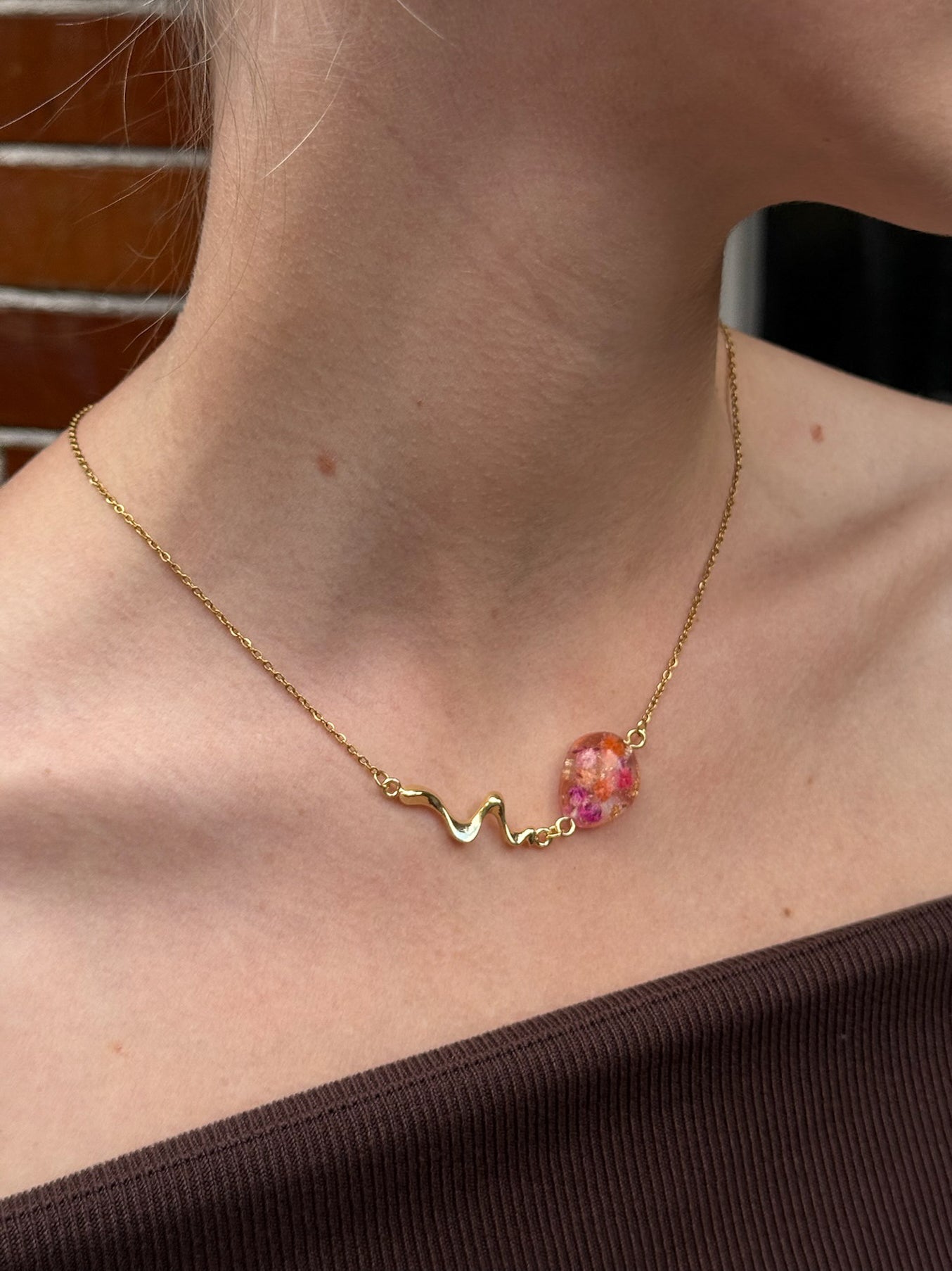 The Blossom Chapter Liquid Pebble Necklace