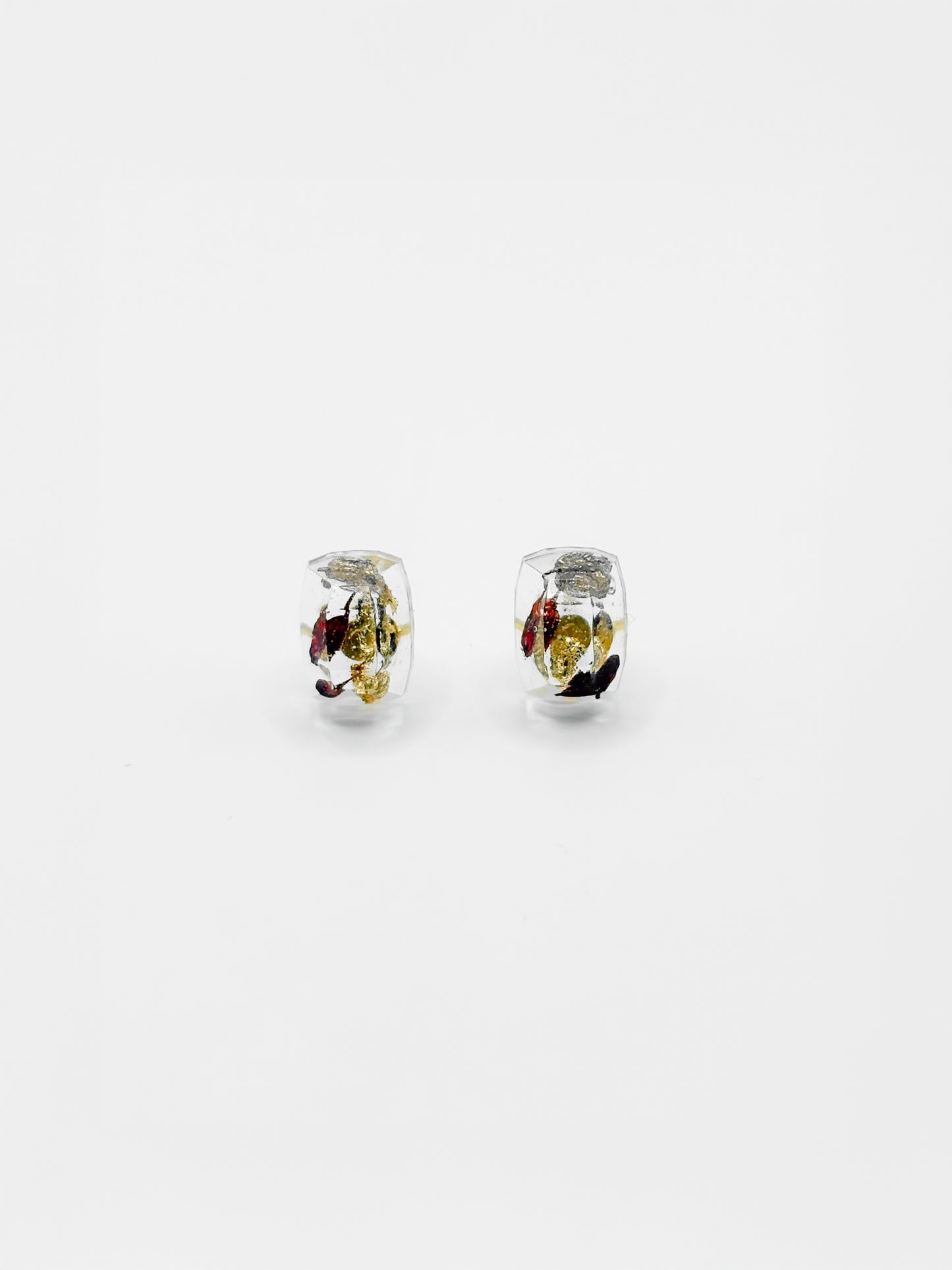 The Final Chapter Emerald Cut Stud Earrings