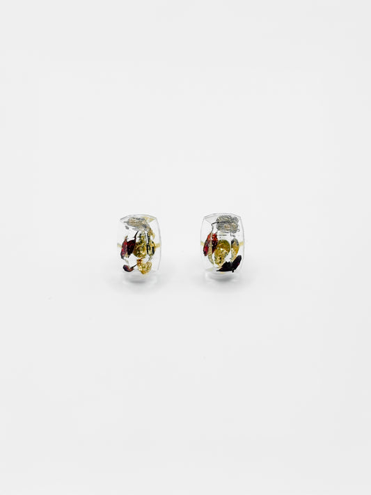 The Final Chapter Emerald Cut Stud Earrings
