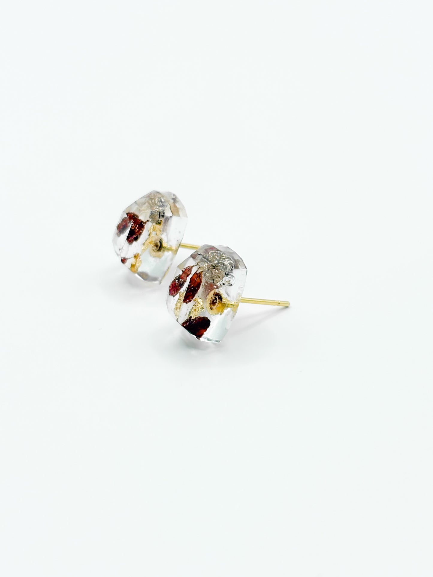 The Final Chapter Emerald Cut Stud Earrings