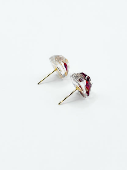 The Final Chapter Emerald Cut Stud Earrings