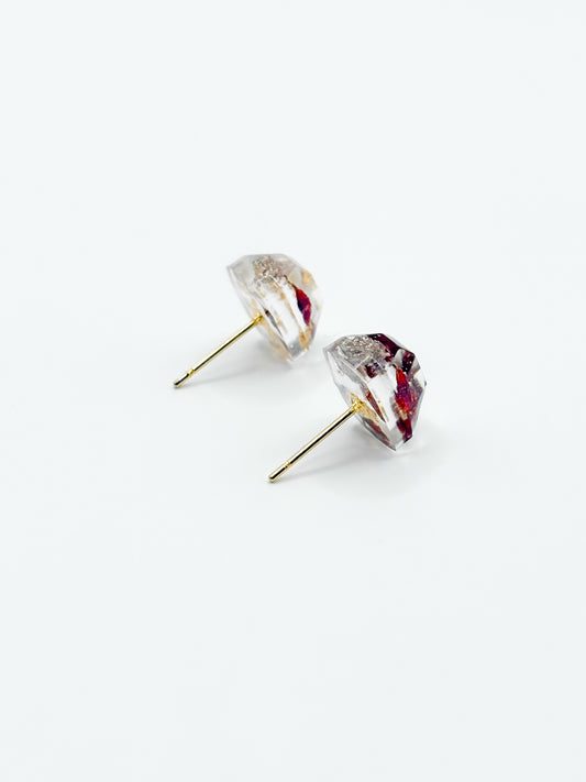 The Final Chapter Emerald Cut Stud Earrings