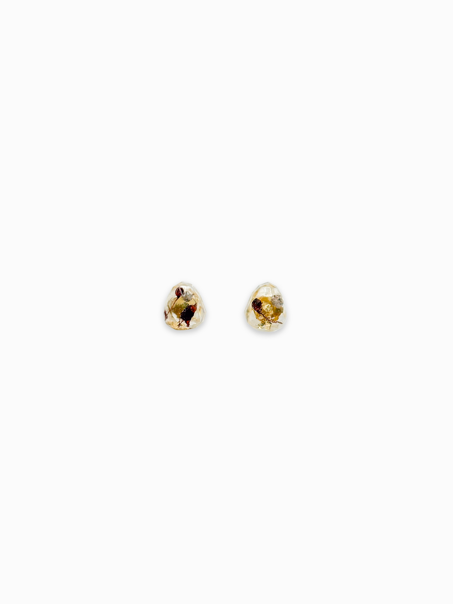 The Final Chapter Teardrop Stud Earrings
