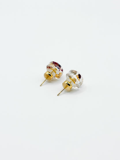 The Final Chapter Teardrop Stud Earrings