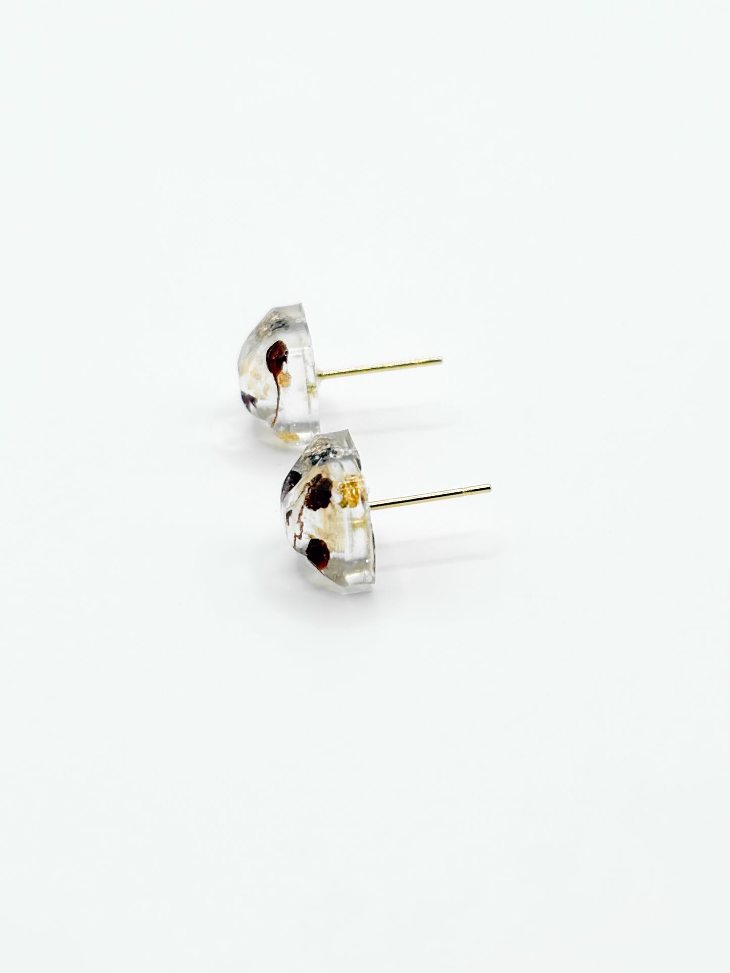 The Final Chapter Square Stud Earrings